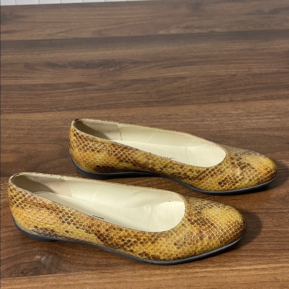 Salvatore Ferragamo Snake leather flats - Picture 1 of 4